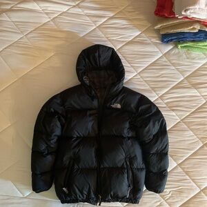 The North Face 550 reversible down puffer vintage jacket s S / Boys XL